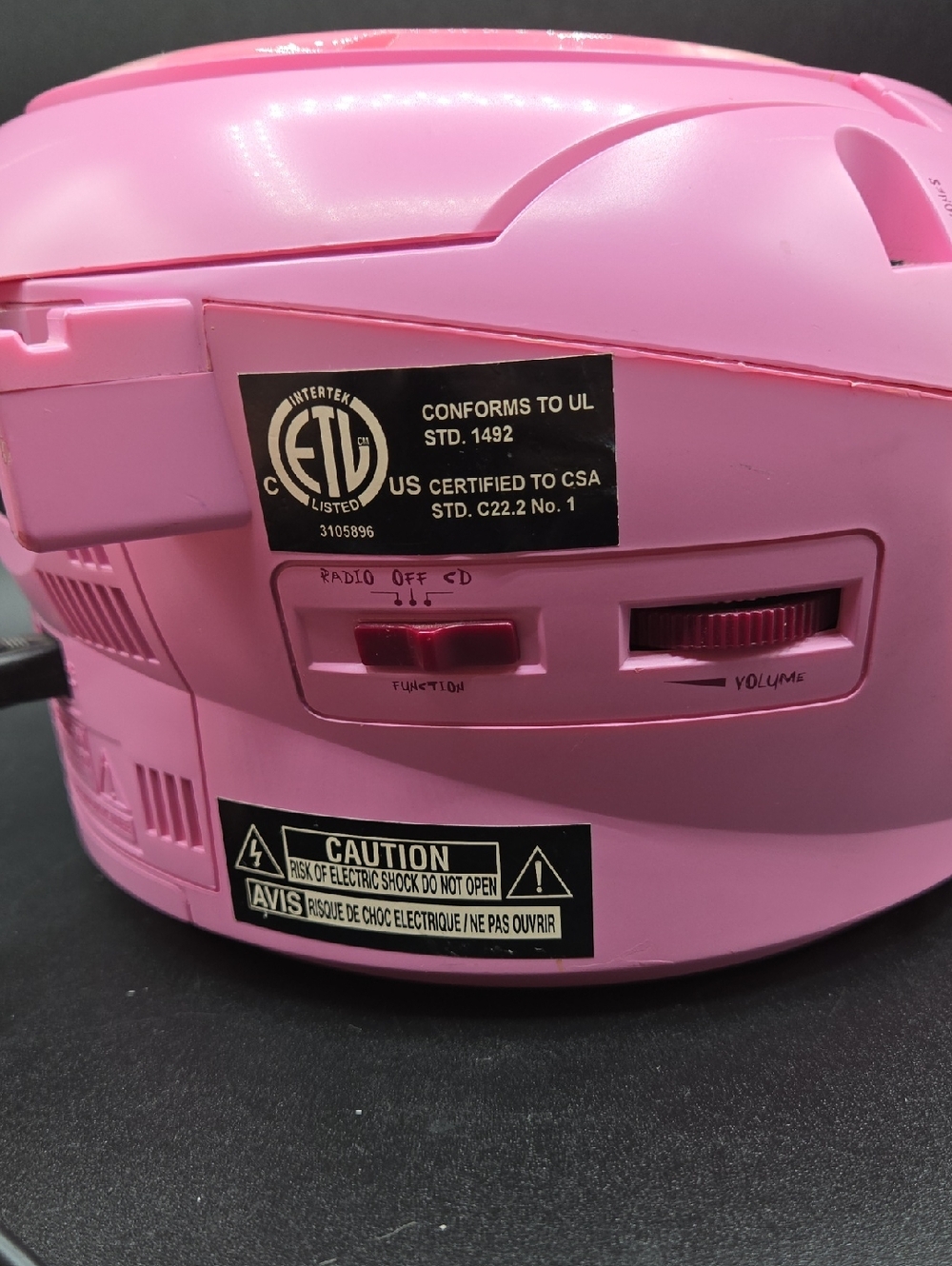 Vintage MGA Entertainment Bratz Kidz Portable CD Player & AM/FM Radio - Picture 7 of 13
